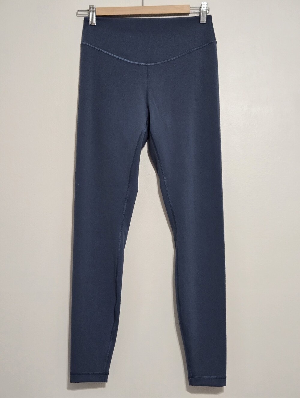 Lululemon Wunder Under Smooth Cover High-Rise Tight 28" Iron Blue Size 8 - Picture 3 of 7